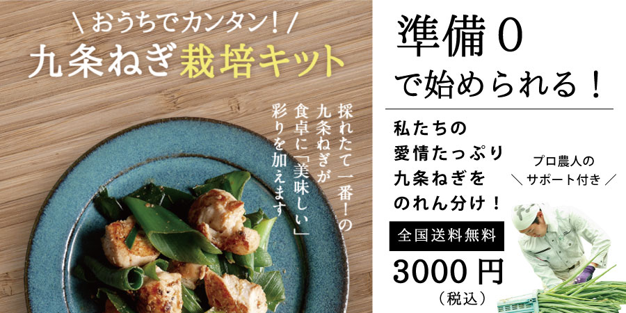九条ねぎ専門店 | こと京都公式ショップ京の九条ねぎやさん
